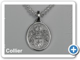 collier wappen relief  punziert a