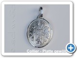 collier wappen gewölbt