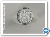 ring relief oval as doppelrand matt
